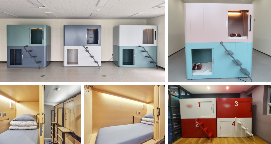 더캡슐 제품 이미지 - 캡슐호텔, 수면캡슐, 캐빈