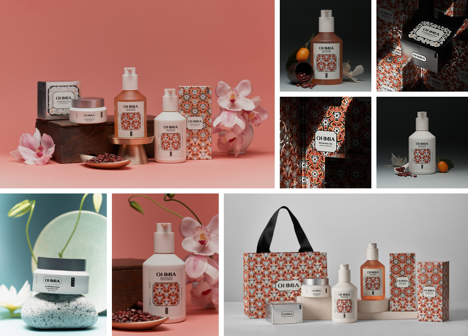 오미아 제품 이미지 - 레드빈 바디워시, 바디로션, 배리어 크림