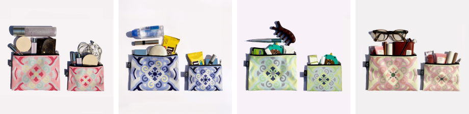 하치 HACHI 제품 이미지 - 단청 주화문 파우치