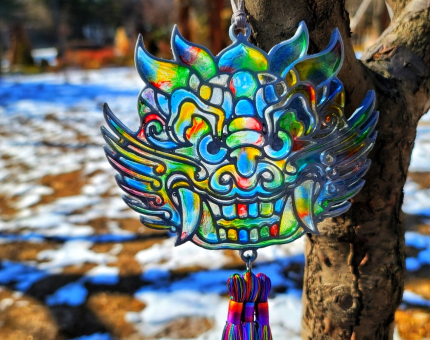 도깨비 신주울루 현관 걸이