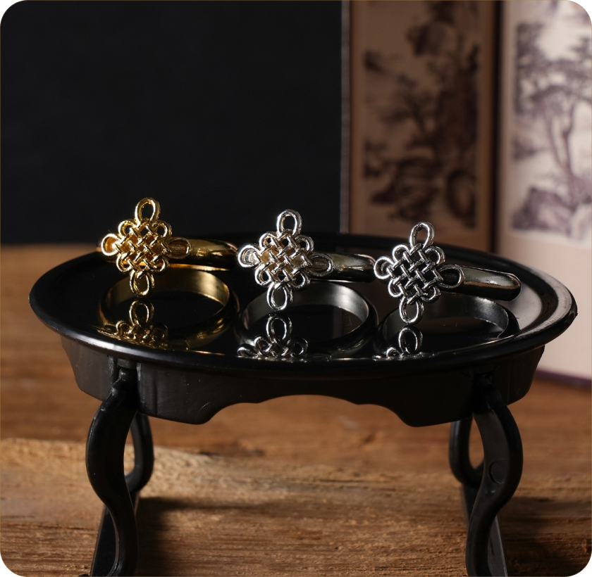 크로우 대표이미지 - 전통 매듭 반지