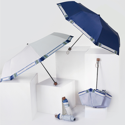 단청 3단 우산 양산