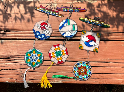 전통 단청 문양 썬캐쳐 키트