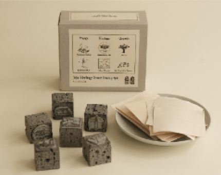 제주 현무암 헤리티지 스탬프 6pc