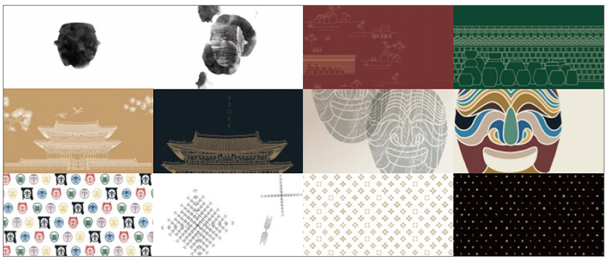 한국적 모티프 영상