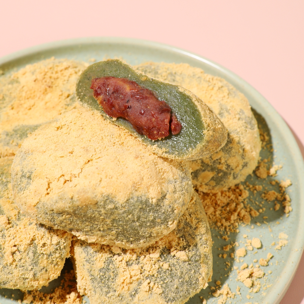 콩쑥개떡 사진