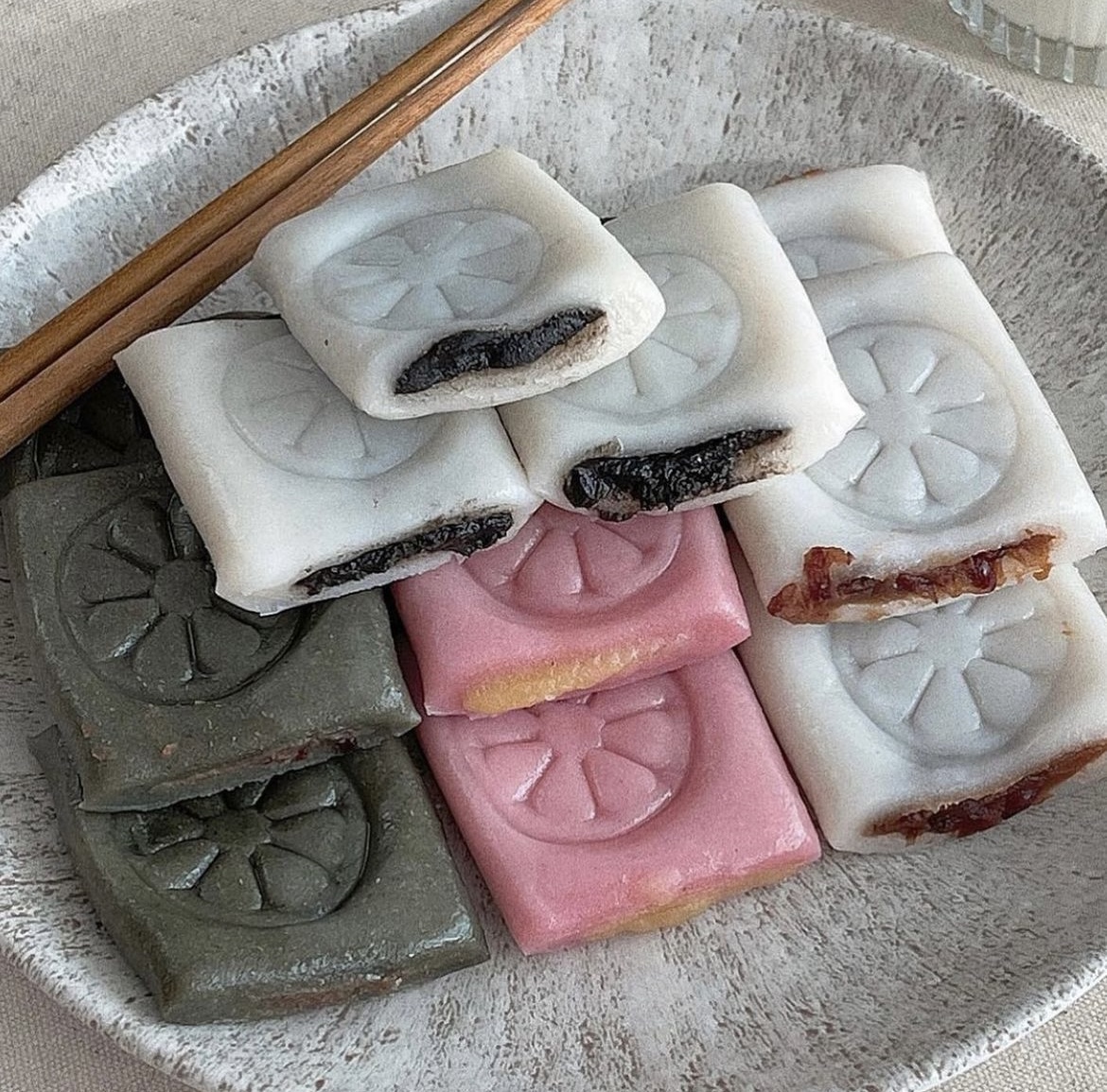 앙꼬절편 4종 사진