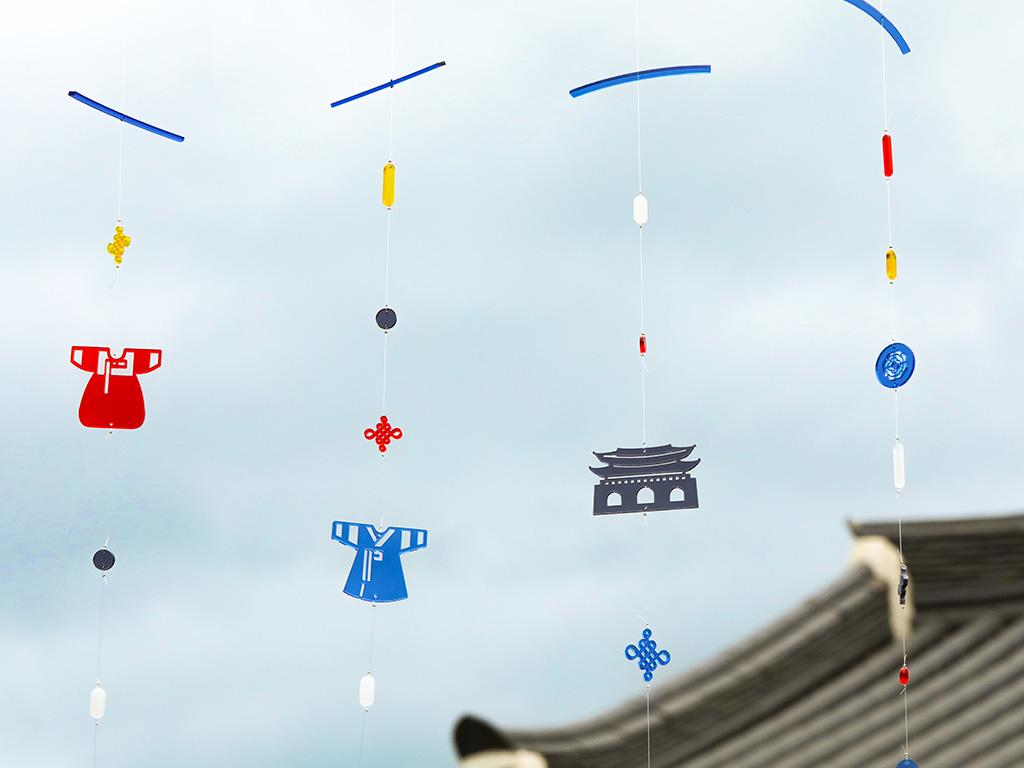 한국을 담은 모빌 DIY KIT - 전통 썬캐쳐 4종 사진