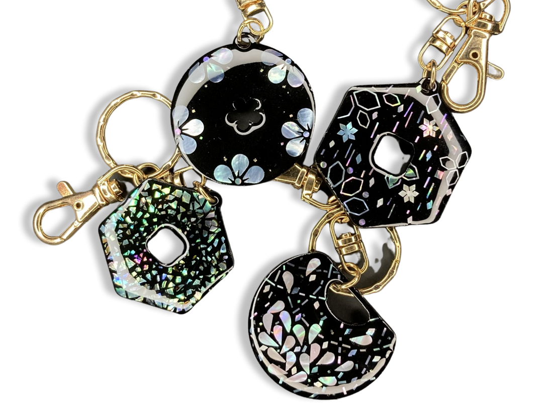 자개 키링 사진