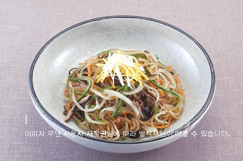 잡채 이미지