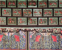 경복궁 집옥재의 실내 벽장식