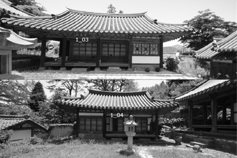 경모헌(上), 세심헌(下)