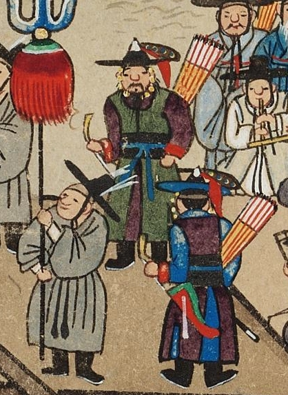 평안감사향연도