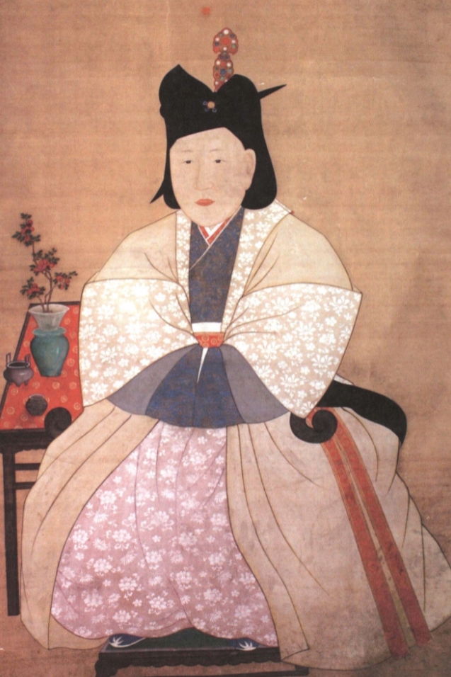 하연부인 초상(1376~1453년)